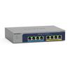 Netgear Switching Hub Giga 8 Port Ultra60 Silent Fanless MS108UP For Businesses 2.5 PoE++ (PoE++x4/PoE+x4 230W)