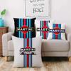 Racing For M-Martinis Pillow Covers Cartoon Sofa Decorative Home Double-sided Printing Short Plush Cute Cushion Cover