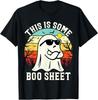 This Is Some Boo Sheet Ghost Retro Halloween Funny Halloween T-Shirt