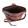 PHOEBE LEATHER SHOULDER Bag, Large Size