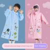 New Style Kidsren's Raincoat for Boys and Girls, Kindergarten and Primary School Students, with a Backpack Compartment, Full-Body Waterproof