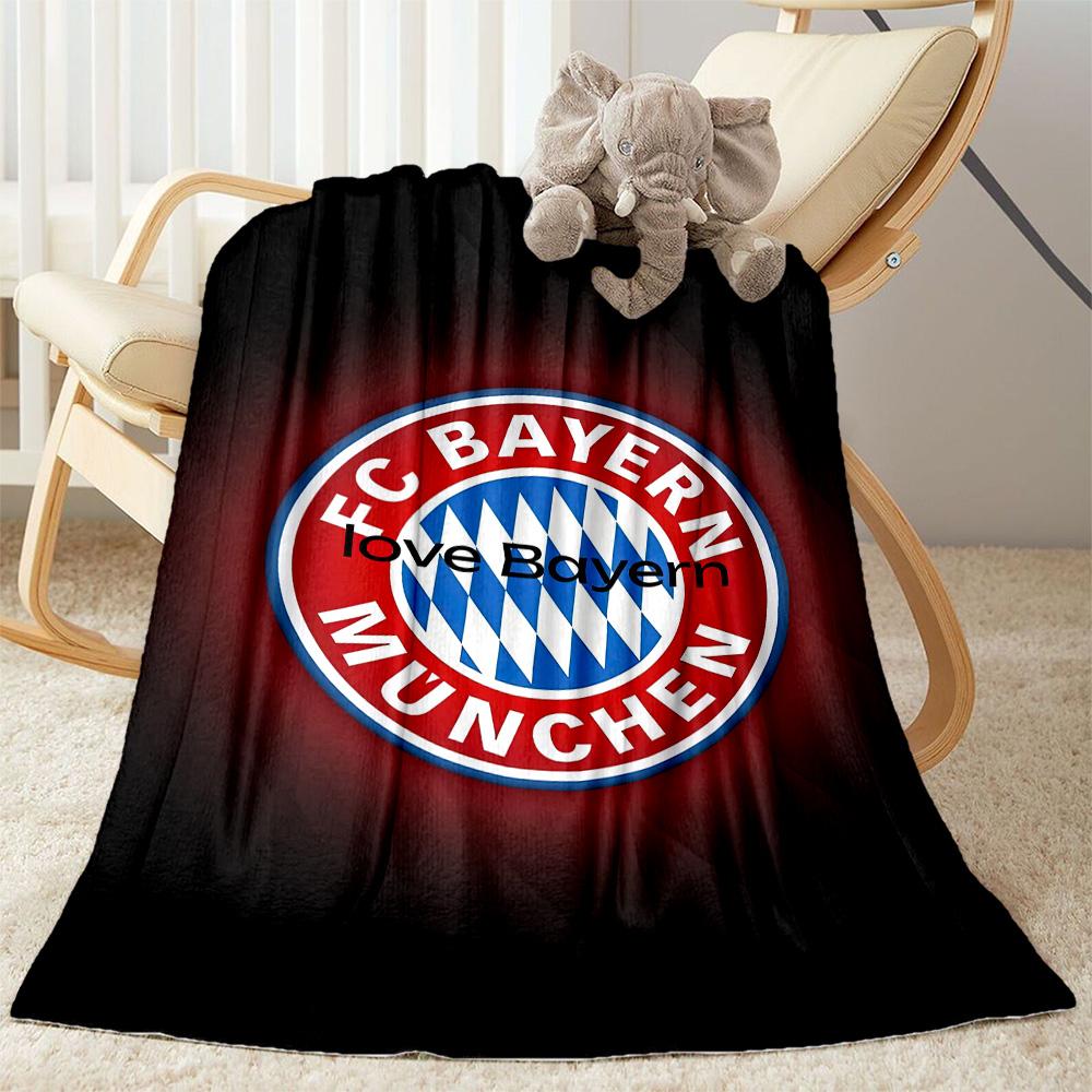 Bayern Munich Blanket Soft & Cozy Great for Office Couch Livingroom for All Occasions Warmthful Decor Gift for Travel Home Birthdays