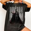 Doctor Doom Shirt, Vintage Villain Tee, Dark Comic Book T Shirt, Gothic Graphic Tee, Oversized Streetwear Shirt, Superhero Fan Gift