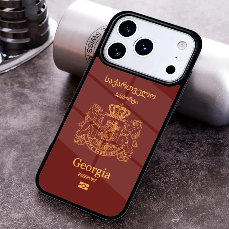 Algerian Russia Serbian Spain Passport Phone Case For iPhone 17 16 15 14 13 12 11 Pro Max Plus 17Air Soft Silicone Cover