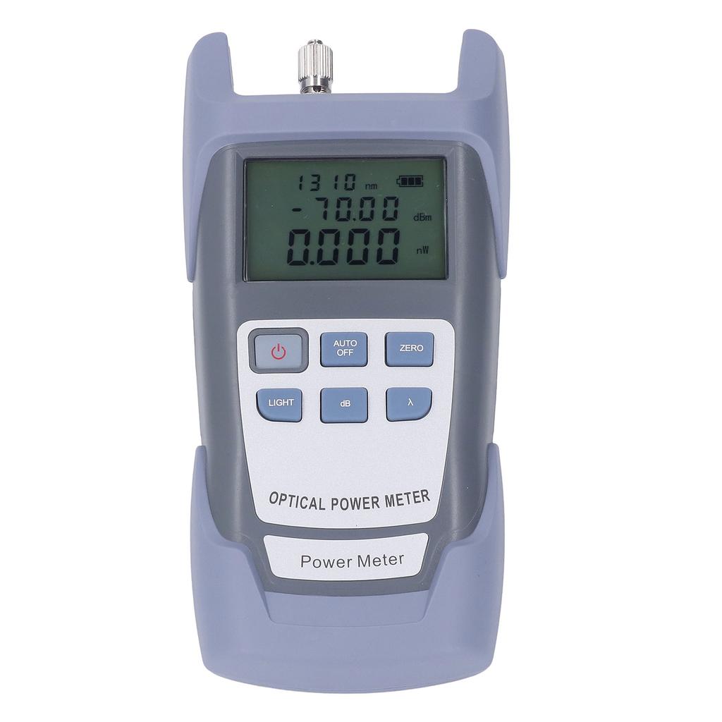 Optical Fiber Power Meter with FC SC Adapter Fiber Optic Cutter Wavelength Tester Tool Set