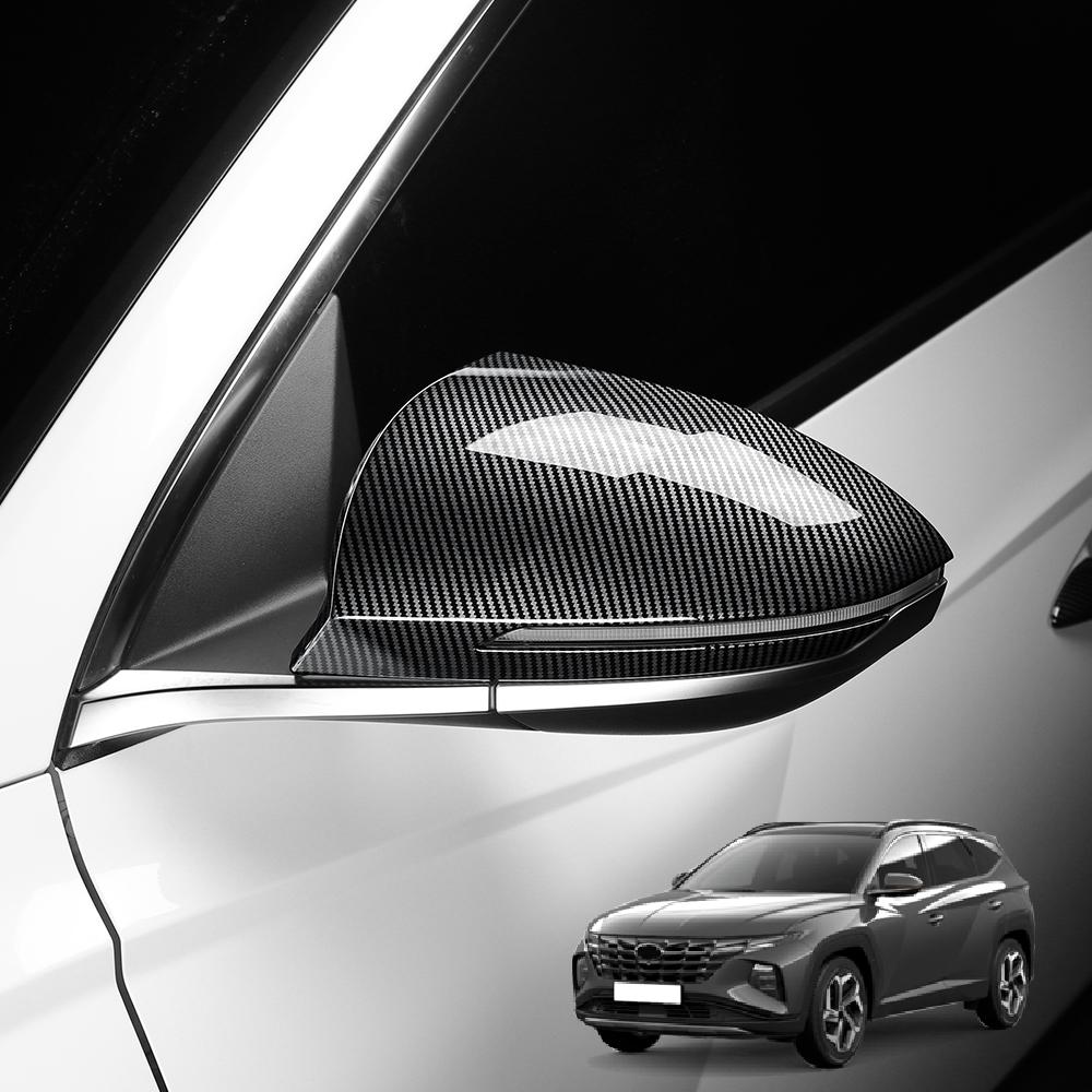 Dla Hyundai Tucson NX4 2026-2026 Zewnętrzna Osłona Lusterka Bocznego Drzwi Wzór Włókna Węglowego Pokrywa Lusterka Bocznego Samochodu
