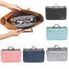 Durable Polyester Travel Toiletry Bag Large Capacity Double Zipper Cosmetic Bag Waterproof Bag Organizer Insert Bag