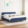Maison Exclusive - Rete a doghe per letto con materasso Blu 180x200 cm Tessuto
