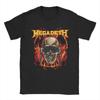 M-Megadethed Band  Men's T Shirt  Novelty Tees Short Sleeve Crewneck T-Shirt Pure Cotton Birthday Gift Tops