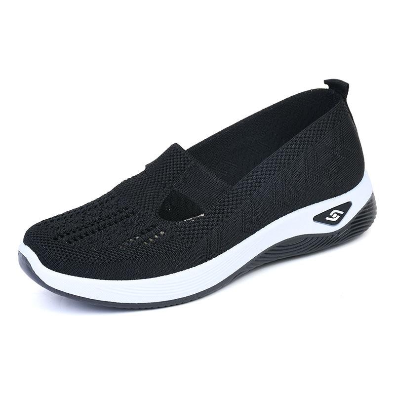 Fashion Soft Sole Breathable Hollow Out Flat Shoes for Women Summer New Comfort Casual Women's Shoes