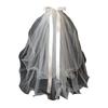 Bridal Woman Luminous Tulle Long Bachelorette Party Wedding  Ribbon Edge With Bowknot For Wedding Party