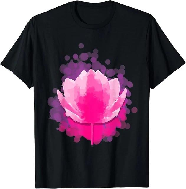 Lotus Flower Yoga Meditation Cool Yogis Pose Gift T-Shirt Size L & XL T-Shirt