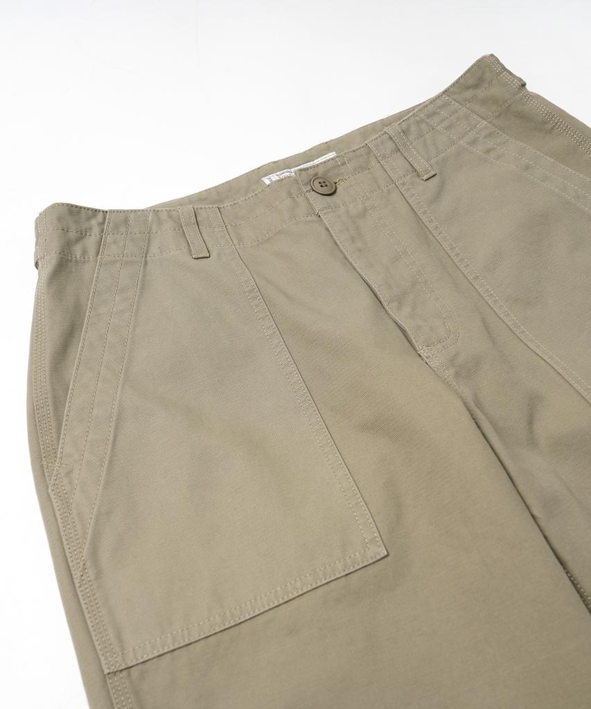 FRIZMWORKS Jungle Cloth Fatigue Pants _ Khaki Beige
