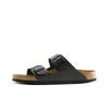 Arizona Soft Comfort Versatile Platform Buckle Quick Dry Slides Black Regular Fit Unisex 0051791
