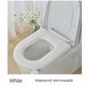 Waterproof Toilet Seat Cushion Bathroom Accessories Silicone Four Seasons Household Washable Paste Foam Toilet Cover