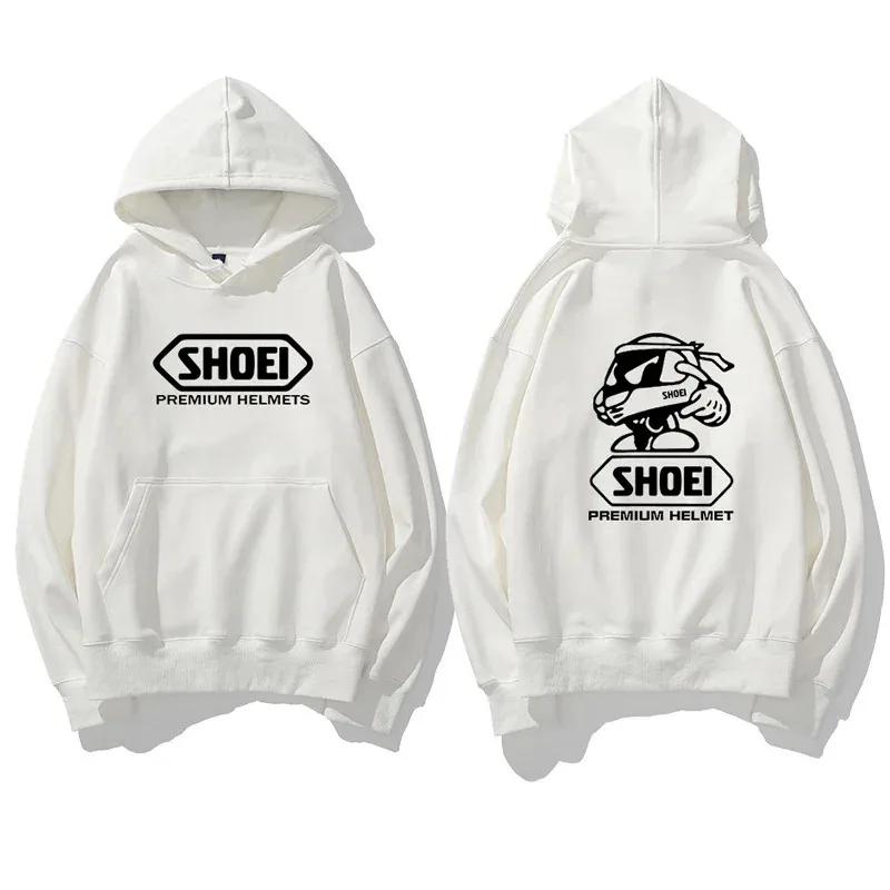 High-quality Hooded Sweatshirt for Men, with a Classic Motorcycle Print, Comfortable and Casual, Long-sleeved, Ideal for Autumn and Winter