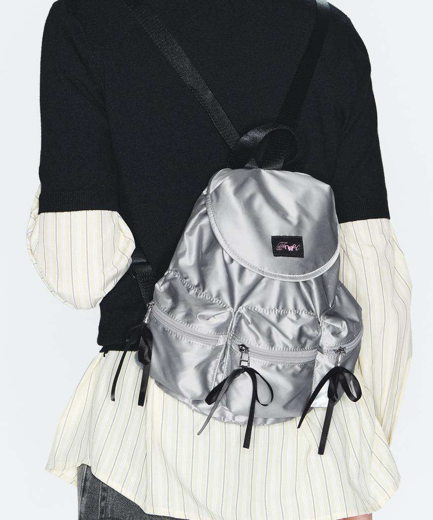 Fennec Berry Pocket Backpack - Silver