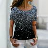 2022 Summer Women's T-shirts Fashion 3d Print Short Sleeve Tops  Female Vintage Clothing O Neck Oversized Tees Harajuku T Shirts