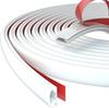 Self-adhesive Thermal and Acoustic Insulating Door Seal 1 M PVC/rubber White