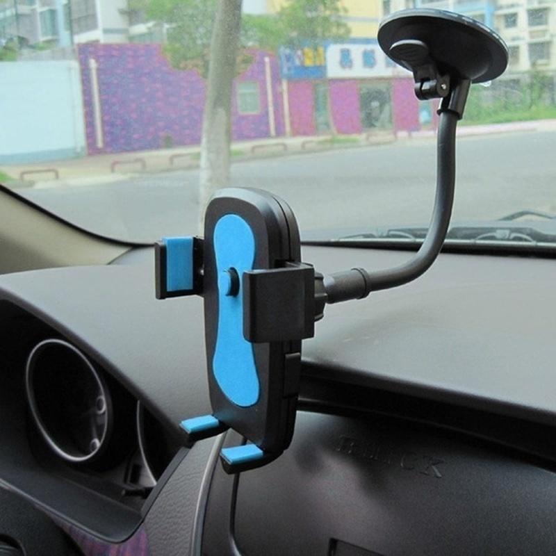 Flexible Long Arm 360 Degree Rotation Car Mount Mobile Phone Holder for Your Mobile Phone Stand