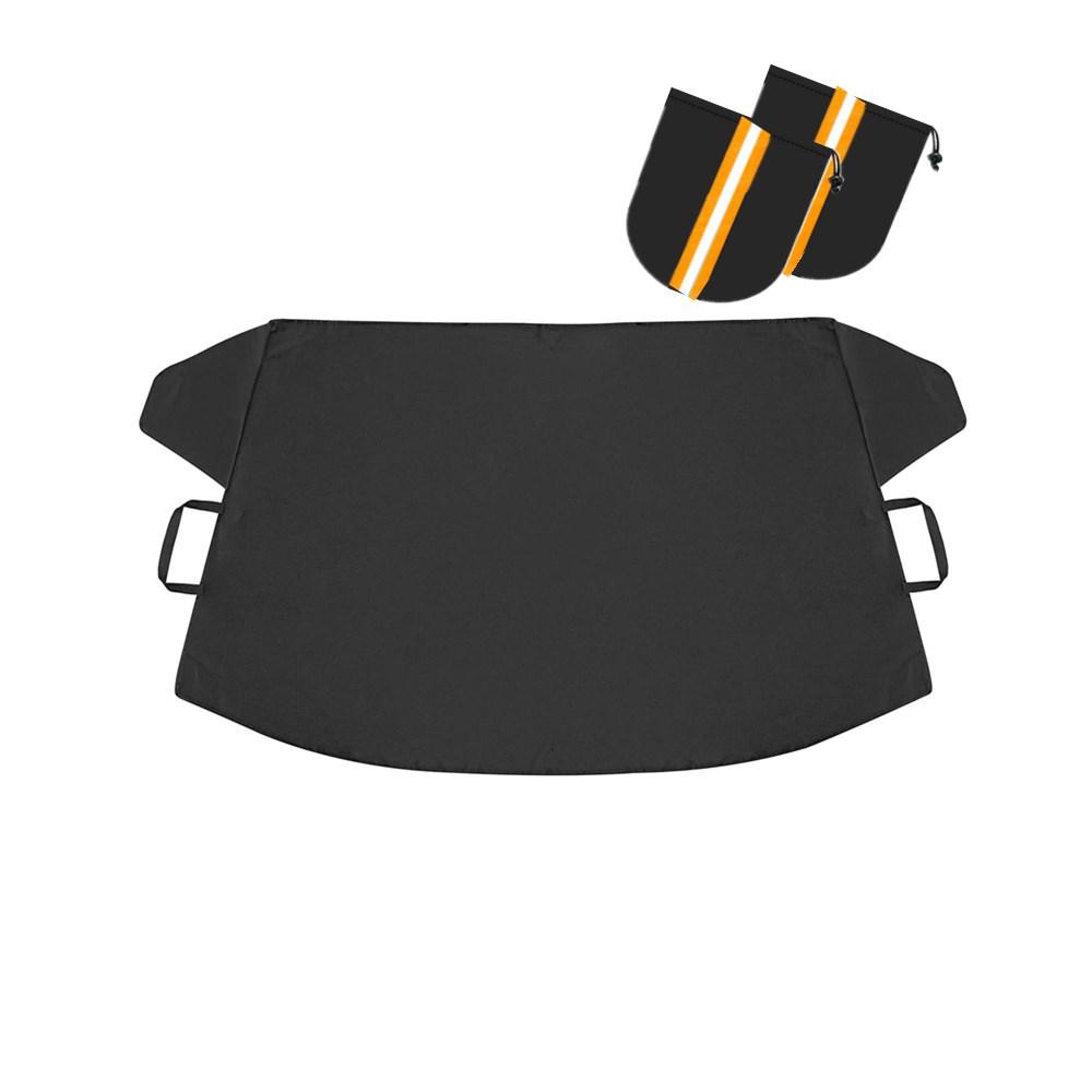 Universal Car Windshield and Wiper Protector - 600D Oxford Cloth for Snow and Ice Coverage