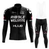 Winter Fleece Cycling Jacket Pants Set Thermal Insulated Bike Wear Men Women