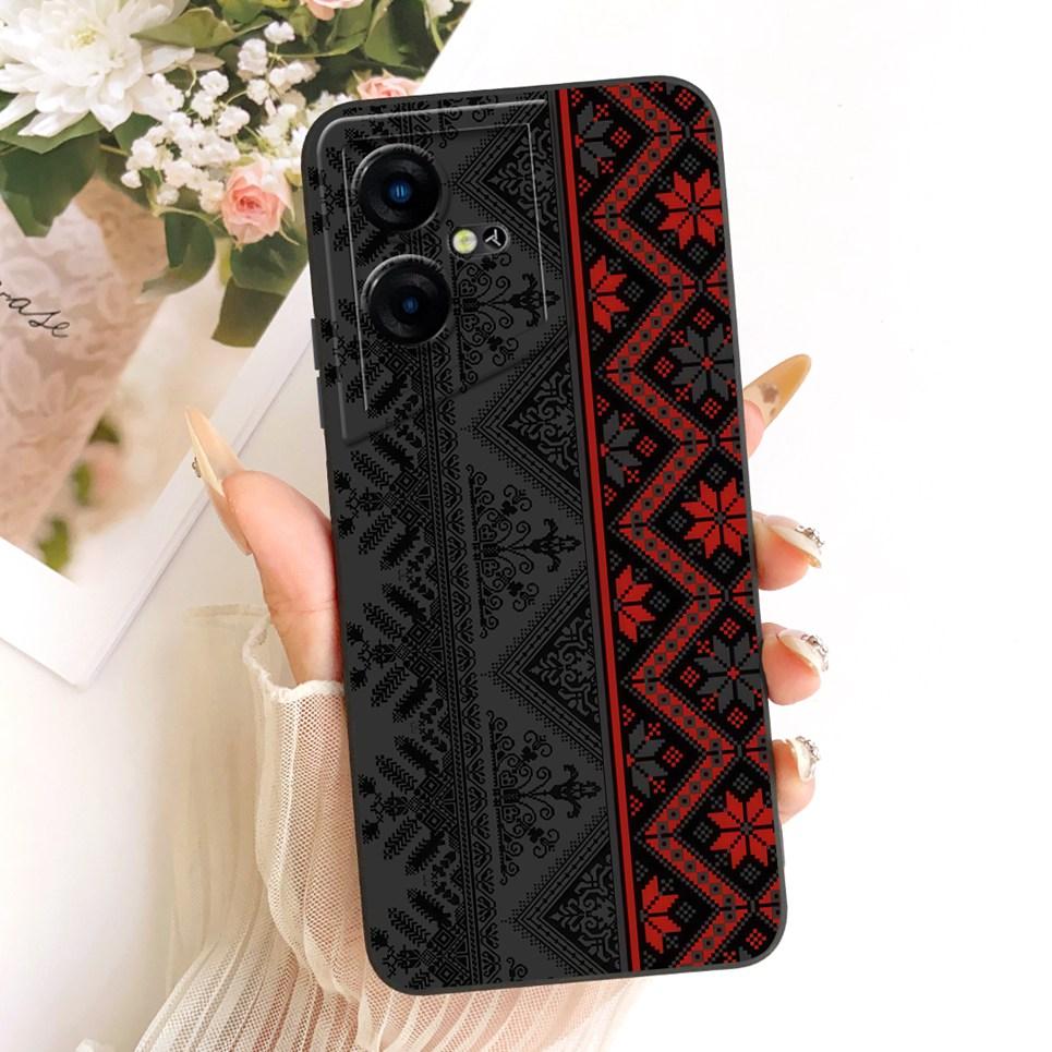 Phone Case For Tecno Pova Neo Neo3 LH6n LE6 Casing Liquid Silicone Cartoon Dragon Funny Cat Seabeach Pattern Back Cover