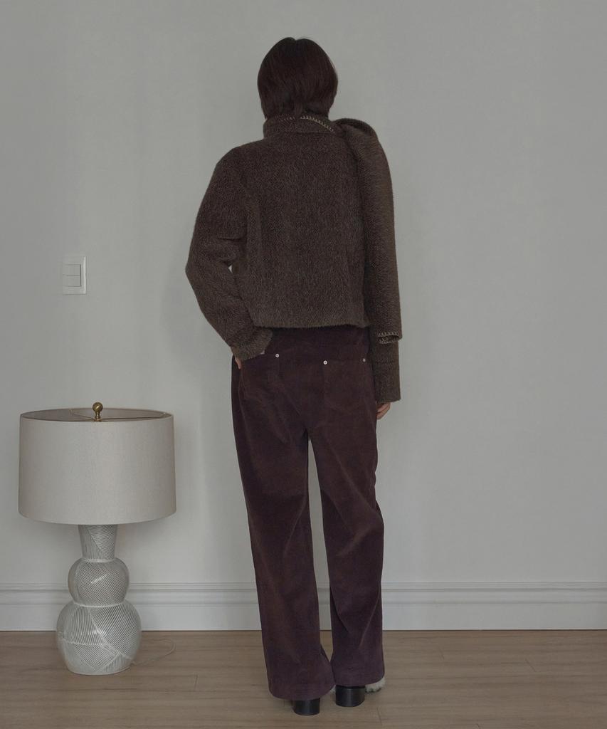 Poeteuseoul Soft Jacket_Brown