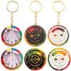 Porte-clés boussole chromatique rotative, porte-clés palette de couleurs rotative, accessoires de vêtements.