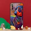 Cute Dachshunds Case For Samsung Galaxy A56 A33 A13 A36 A23 A52 A32 A12 A54 A34 A14 A16 A53 A15 A35 A55 A17
