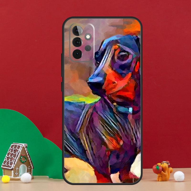 Cute Dachshunds Case For Samsung Galaxy A56 A33 A13 A36 A23 A52 A32 A12 A54 A34 A14 A16 A53 A15 A35 A55 A17