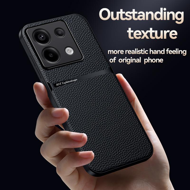 For Redmi Note 13 Pro 4G Case Magnetic Holder Shockproof Phone Case For Xiaomi Redmi Note13 Pro Note 13Pro 4G Leather Back Cover