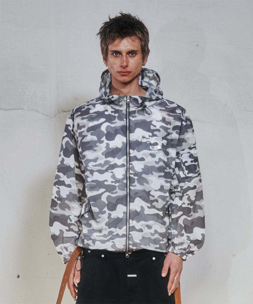 Thevinylhouse Ribstop Sheer Windbreaker Camo