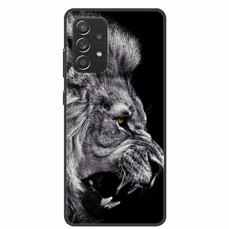 Pro Coque pouzdro Samsung A52s 5G Shockproof Měkký silikonový zadní kryt TPU Pro Samsung Galaxy A52s 5G pouzdro na telefon A52 S Roztomilý kreslený
