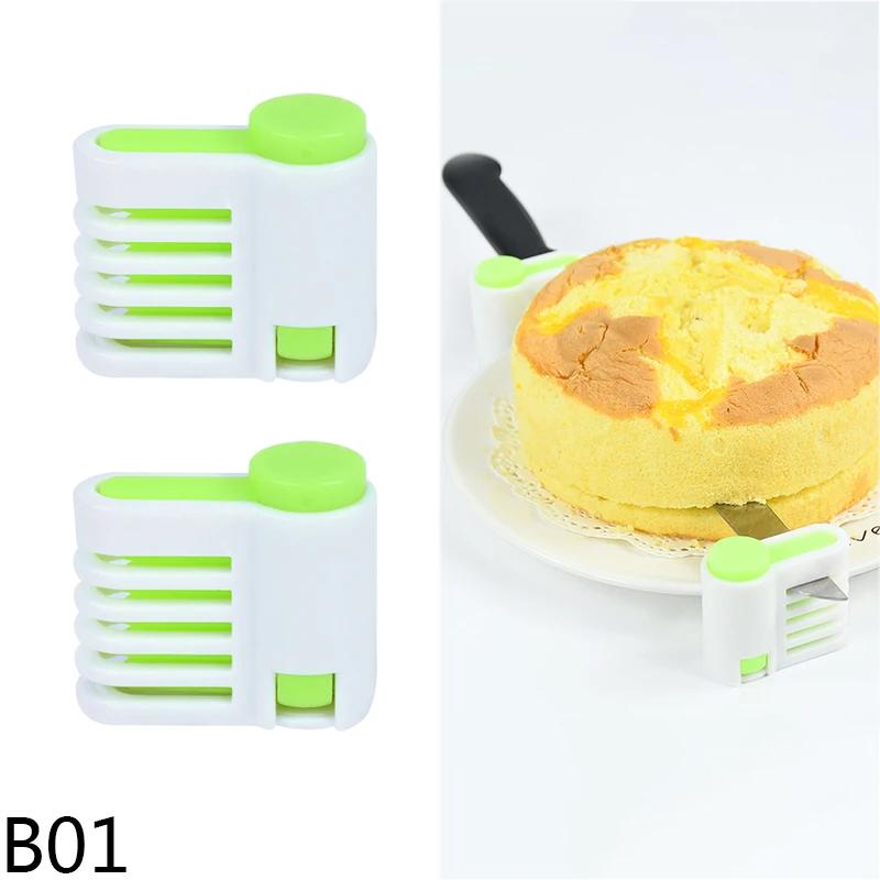 2 Stück Verstellbarer 5-Schicht-Brotteiler Und Kuchenschneider - Kreatives Küchenwerkzeug Für Müheloses Schneiden Und Teilen für den Heim- Und Bäckereigebrauch