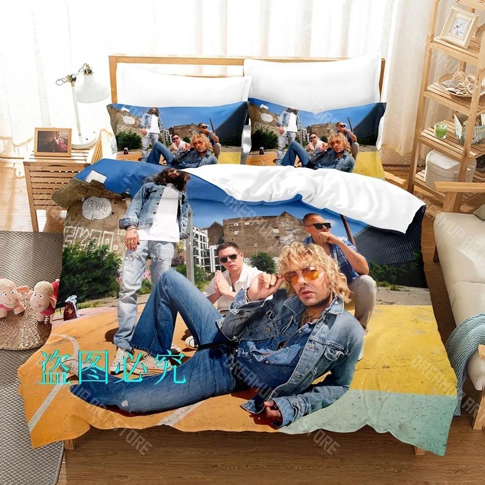 3D Print Tokio Hotel Bedding Set Single Twin Full Queen King Size Bed Set Adult Kid Bedroom Duvetcover Sets