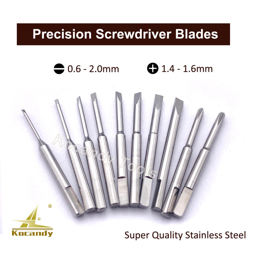 316 Stainless Steel  Precision Screwdriver 10 In 1 Set Watch Repair Tools Kit for Watchmakers Super Quality