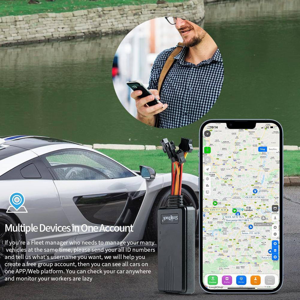 Newest ST-906 GPS Car Tracker GPRS SMS Tracking Device GMS GPS Vehicle Motorcycle Scooter Locator Remote Control With Software