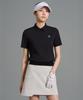 BEANPOLE GOLF [B_Under] Women'S Woven Mix Short Sleeve Pullover - Black