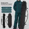 SBR Snowboardová dvojitá ramenní všestranná úložná taška Neoprenová lyžařská taška ve tvaru knedlíku Ochranný kryt na snowboard proti poškrábání a korozi