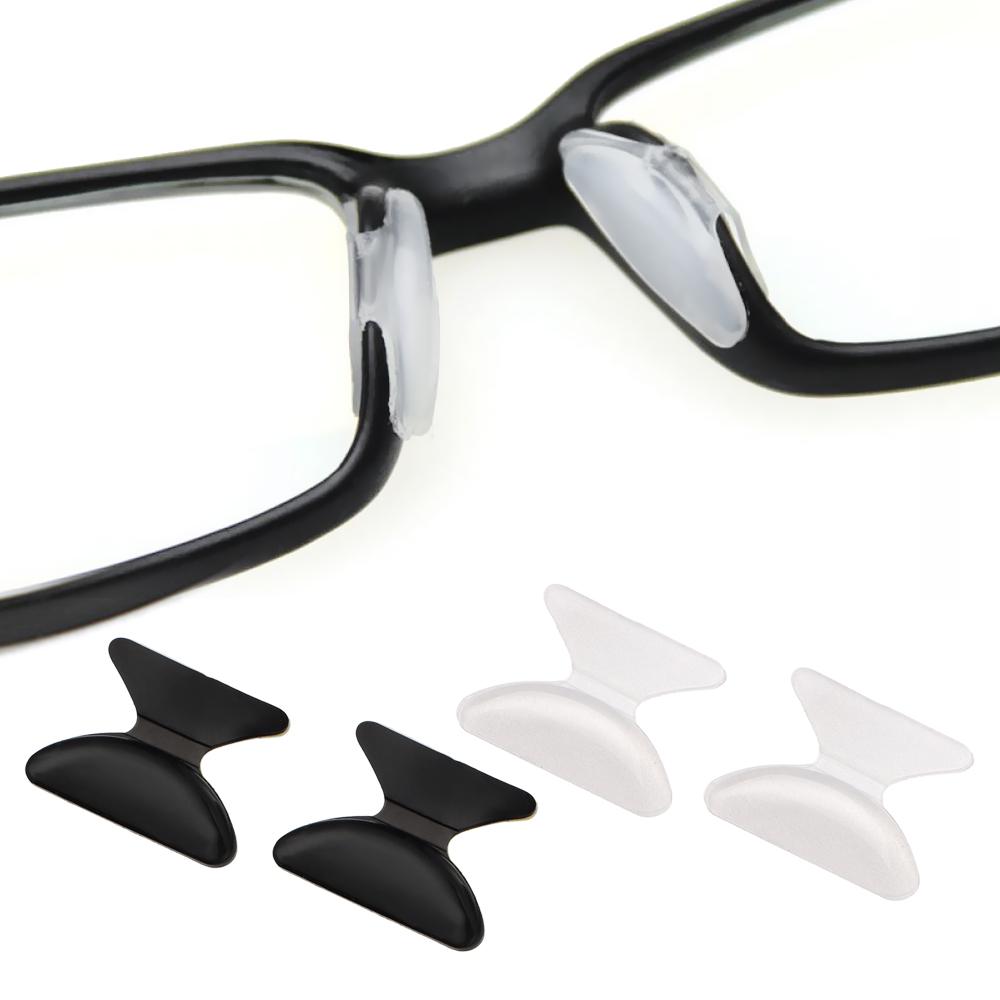 5pairs Useful Spectacles Sunglass Silicone Anti-Slip Stick On Nose Pad