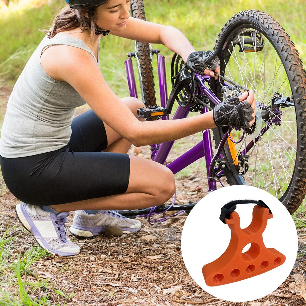 1 Pair Bicycle Repair Handle Bracket Bike Handlebar Stand Bicycle Handlebar Clamp for Cyclists