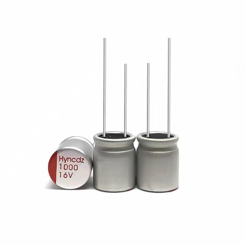 High-Frequency Surge-Resistant 10V 680µF Brown Aluminum Electrolytic Capacitor with PET Material