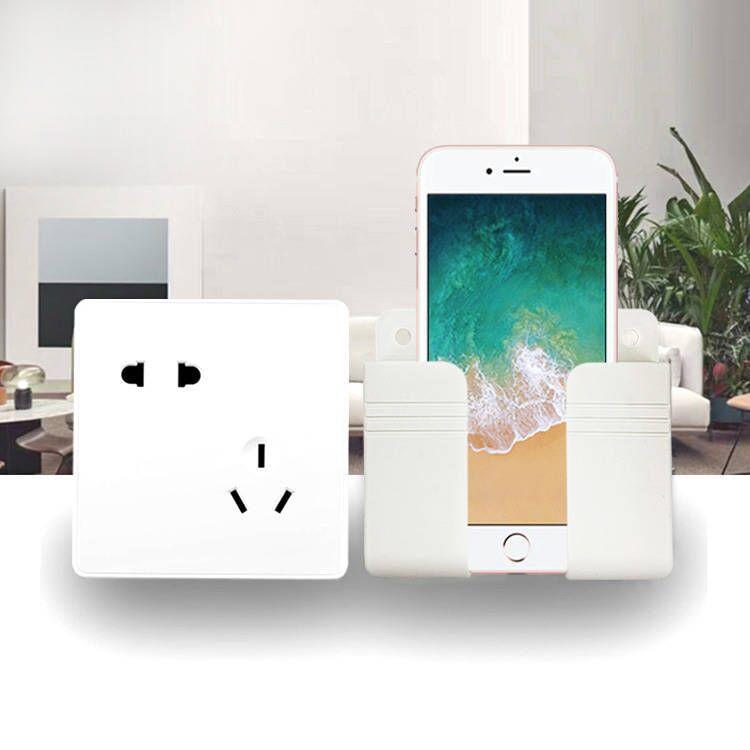 Self Adhesive TV Air Conditioner Controller Remote Control Rack Holder Wall Mount Storage Box Organizer Media Storage Box Case