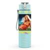 1PC Female Portrait A B 750ml Sports Water Bottle Leakproof Straw Lid Outdoor Office Home