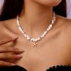 Natuursteen Boho Kleurrijke Onregelmatige Ketting voor Vrouwen Strand Zeester Kralen Choker Ketting Zomerfeest Sieraden Cadeau