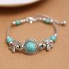 Carved Butterfly Bracelet for Woman Chain Jewelry Wrist Decoration Birthday Gift CLE