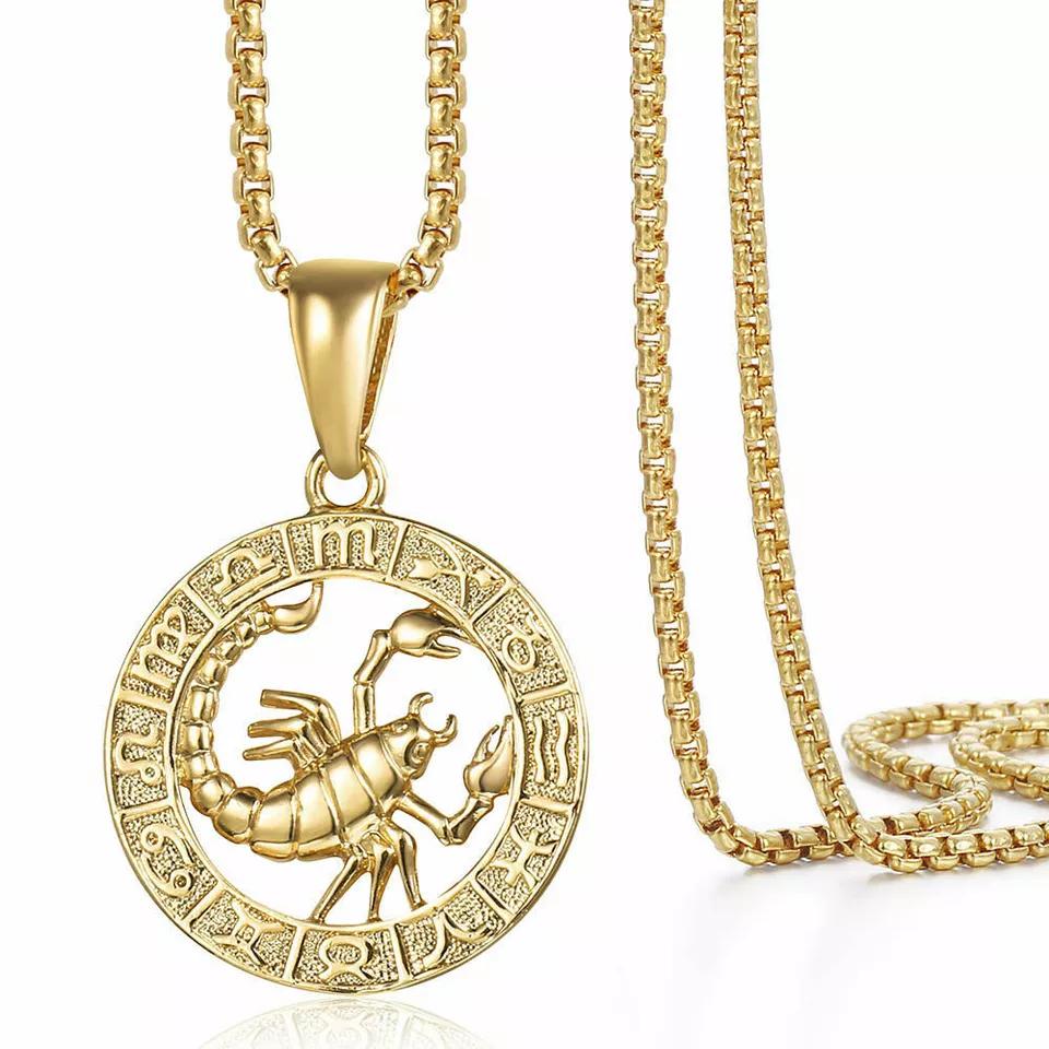 Ciondolo Costellazione Collana in Acciaio Inossidabile Gioielli Donna e Uomo Regalo Accessori