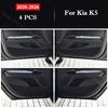 For Kia K5 2011-2025 2026 Car Door Anti Kick Pad Glove Box Protection Stickers Mats Scratch Resistant Film Interior Accessories