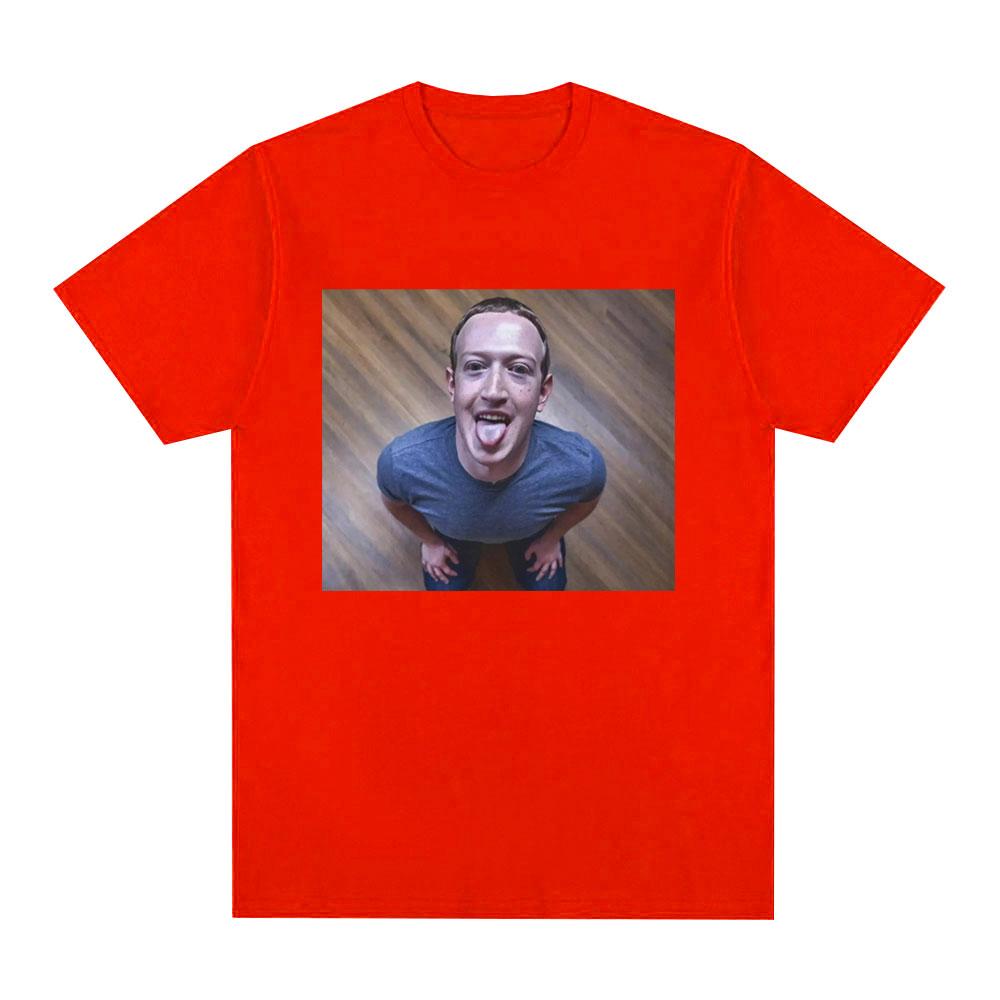 Funny Brainrot Meme T Shirt Mark Zuckerberg Good Boy Joke T Shirts Men Women Clothing Summer Short Sleeve T-shirts Tops